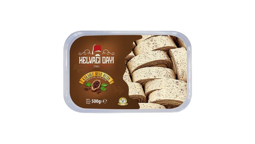 Helvacı Dayı Handmade Cocoa Tahini Halva 500 g