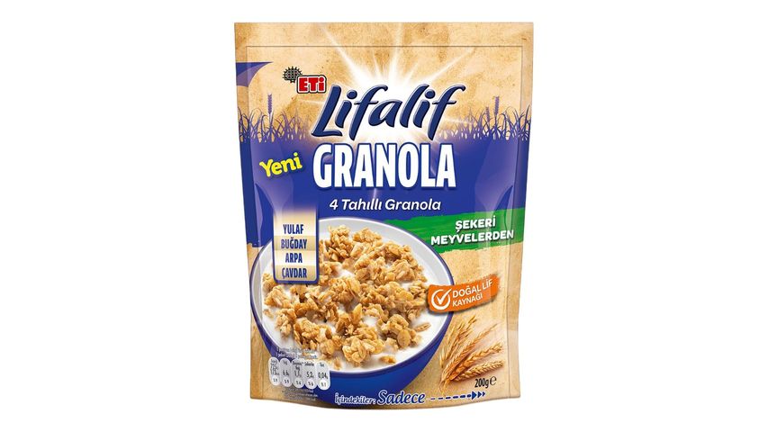 Eti Lifalif 4 Tahıllı Granola 200 g