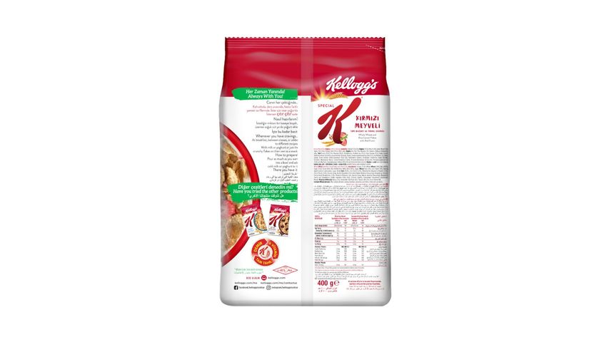Kellogg's Special K Kırmızı Meyveli Kahvaltılık Gevrek 400 g
