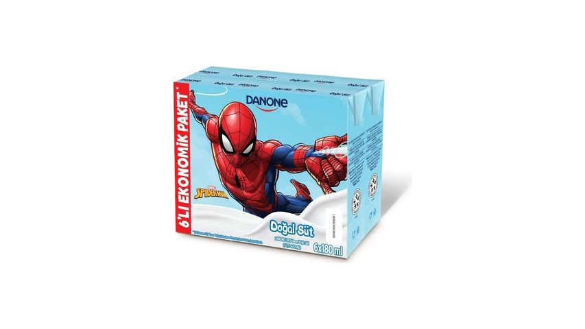 Danone Disney Semi-Skimmed Milk 6 x 180 ml
