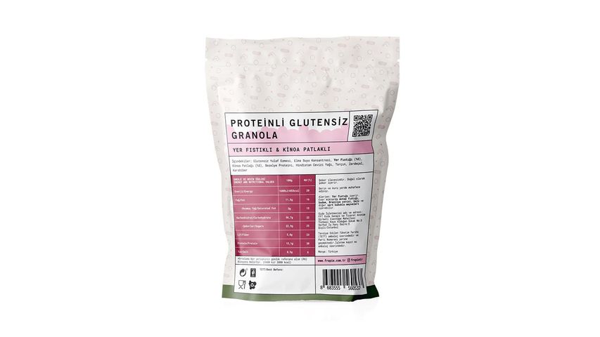 Fropie Peanut & Quinoa Flakes Protein Granola 240 g