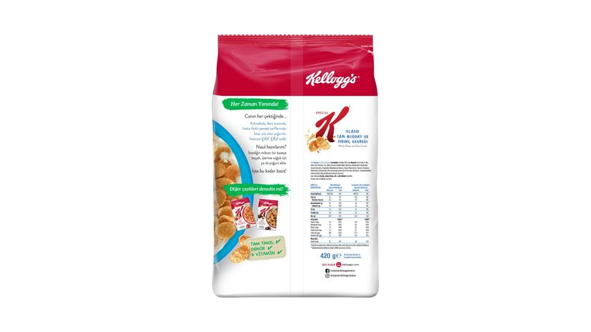 Kellogg's Special K Plain Breakfast Cereal 420 g