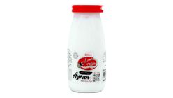 Silivri Arslan Kara Maya Natural Ayran Glass Bottle 245 ml