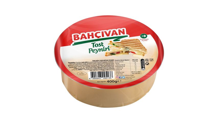 Bahçıvan Tost Peyniri 400 g