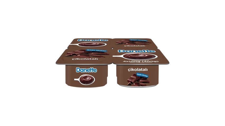Danone Danette Chocolate Pudding 4 x 100 g