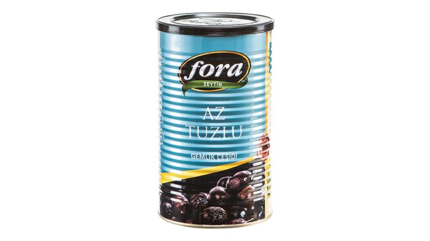 Fora Lightly Salted Black Olives 800 g