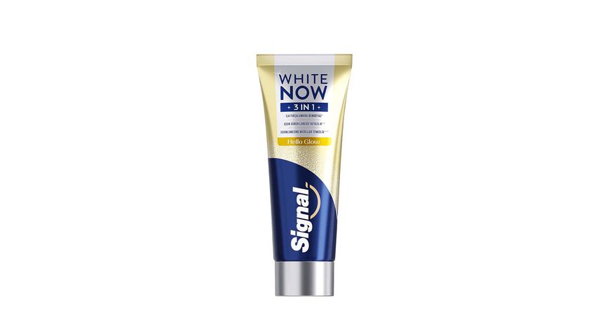 Signal White Now 3 in 1 Extra Sparkle Toothpaste 75 ml