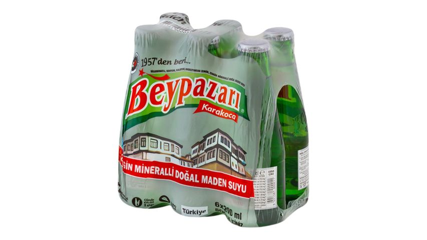 Beypazarı Natural Mineral Water 6 x 200 ml