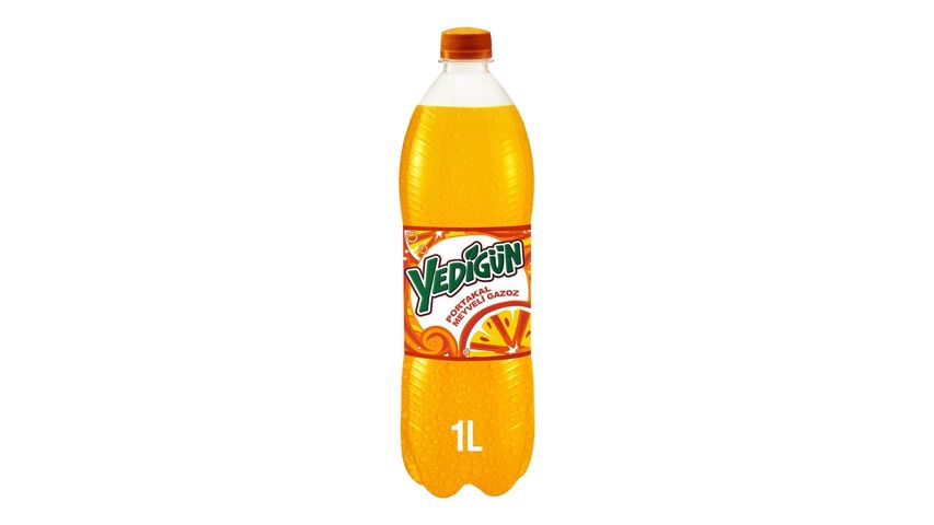 Yedigün Orange Fruity Soda Pet 1 L