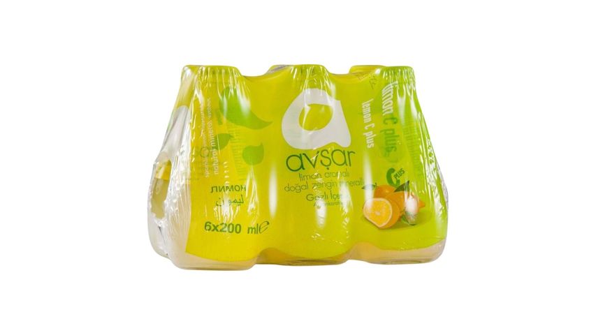 Avşar Limon C Plus Maden Suyu 6 x 200 ml