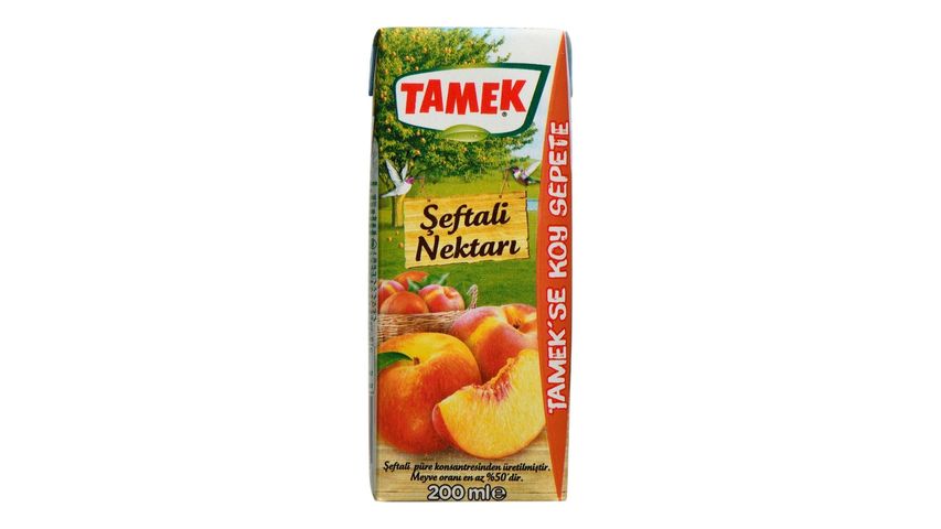 Tamek Şeftali Nektarı 200 ml