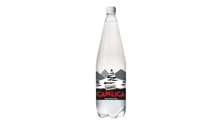 Çamlıca Limon Aromalı Şekersiz Pet Şişe Gazoz 1 L