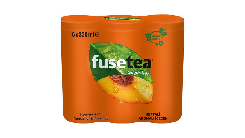 Fuse Tea Peach 6 x 330 ml