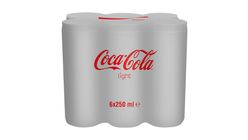 Coca-Cola Light Kutu 6 x 250 ml