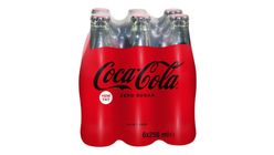 Coca-Cola Zero Sugar Şişe 6 x 250 ml