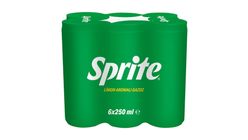 Sprite Limon Aromalı Gazoz Kutu 6 x 250 ml