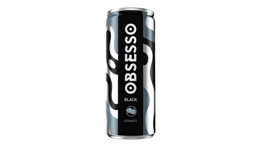 OBSESSO Iced Coffee Black Şekersiz 250 ml