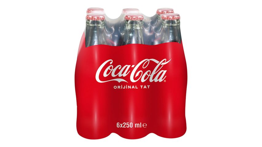 Coca-Cola Şişe 6 x 250 ml