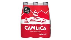 Çamlıca Limon Aromalı Cam Şişe Gazoz 6 x 200 ml
