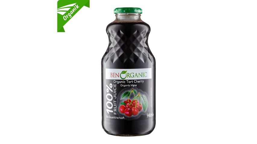 BenOrganic Organik Vişne & Kiraz Meyve Suyu 946 ml