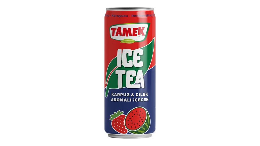 Tamek Ice Tea Karpuz & Çilek 330 ml