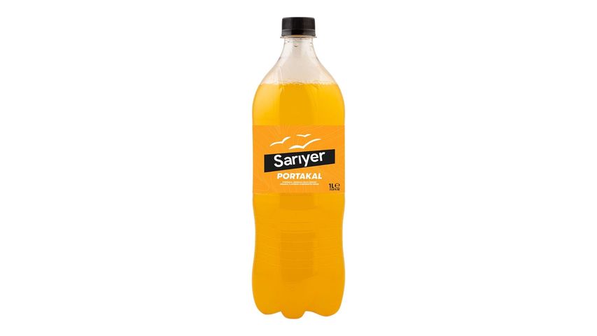 Sarıyer Portakal Aromalı Pet Şişe Gazoz 1 L