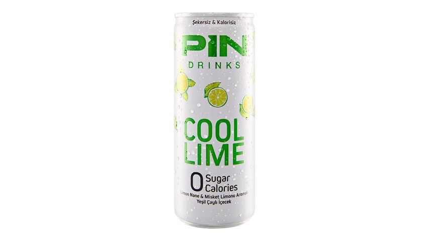 Pin Cool Lime İçecek Kutu 250 ml