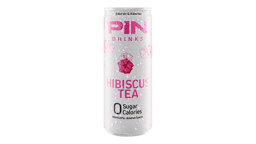 Pin Hibiskus’lu Aromalı İçecek Kutu 250 ml