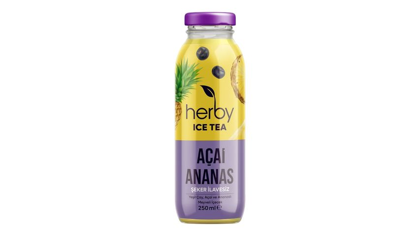 Herby Ice Tea Acai and Pineapple 250 ml