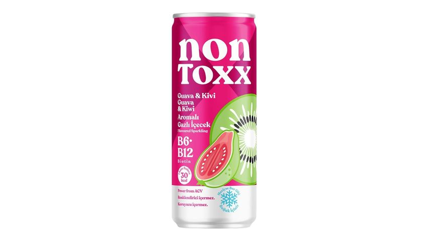Fersan Non Toxx Guava & Kiwi Flavored Vinegar Soda 250 ml
