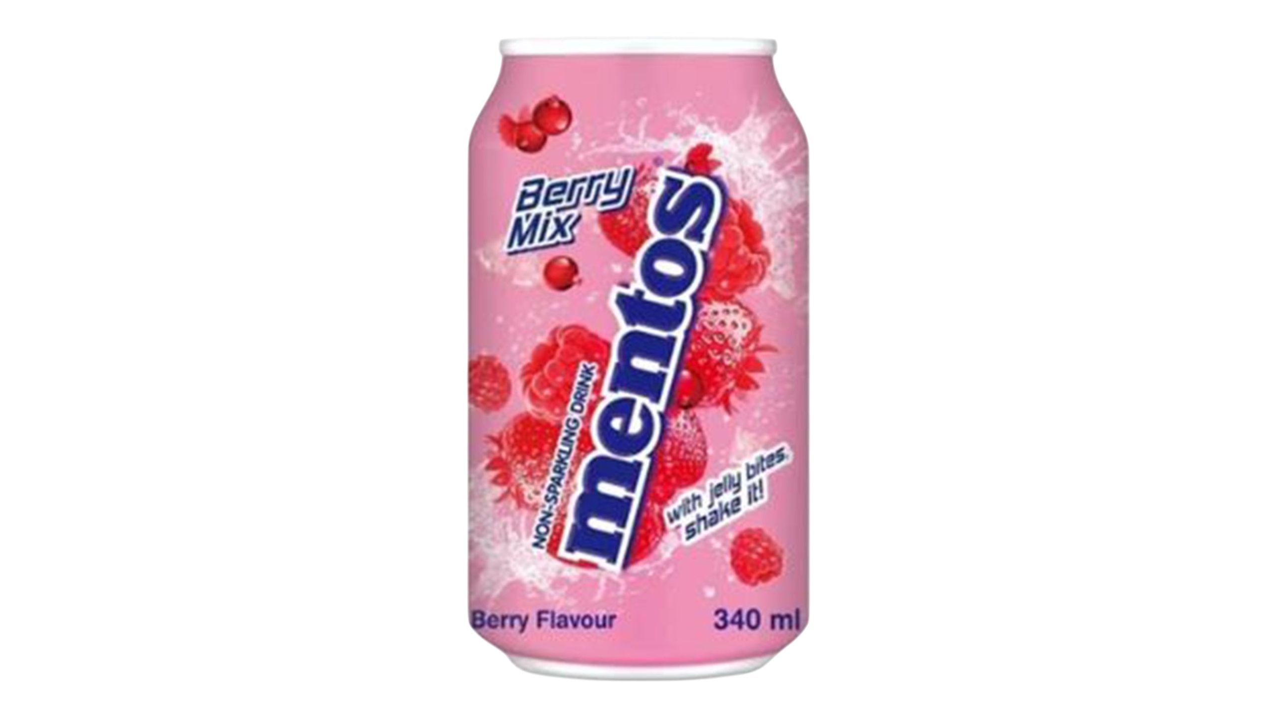 Mentos Berry Mix Chewable Fruit Pieces Drink 340 ml satın al