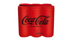 Coca-Cola Zero Sugar 6 x 250 ml