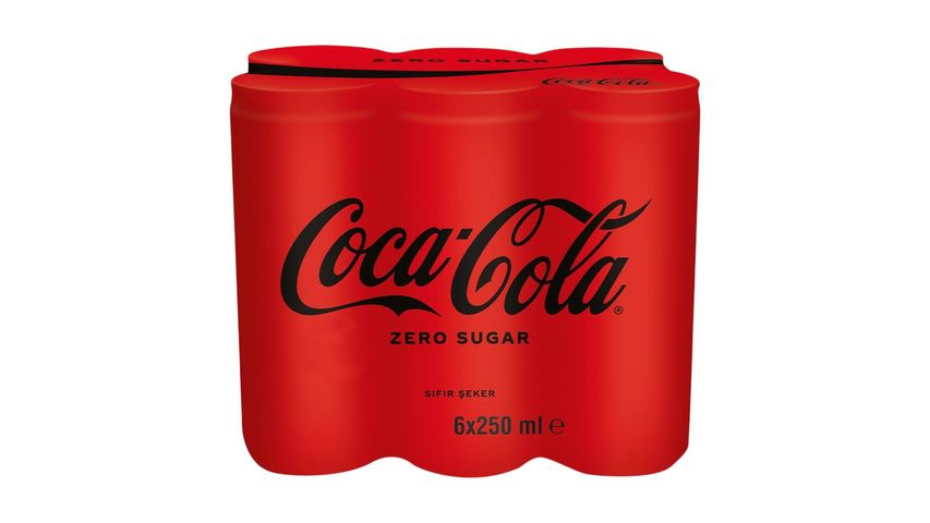 Coca-Cola Zero Sugar 6 x 250 ml