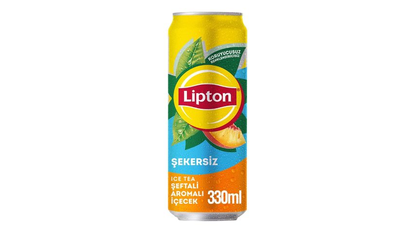 Lipton Ice Tea Şeftali Şekersiz Kutu 330 ml