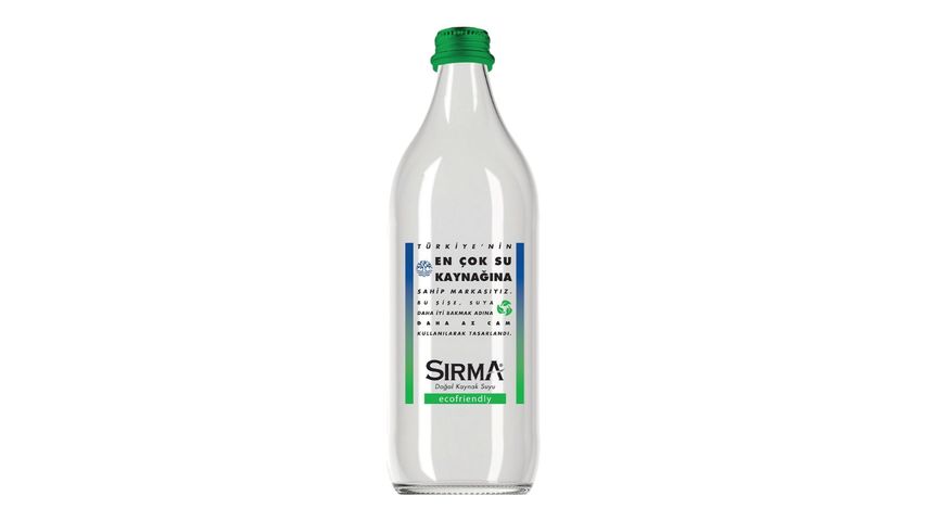Sırma Ecofriendly Cam Şişe Su 750 ml