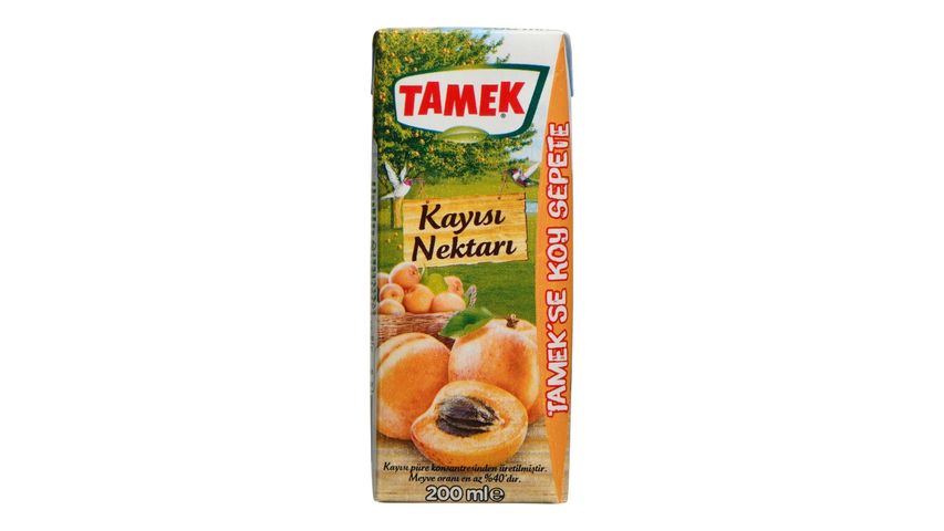 Tamek Kayısı Nektarı 200 ml