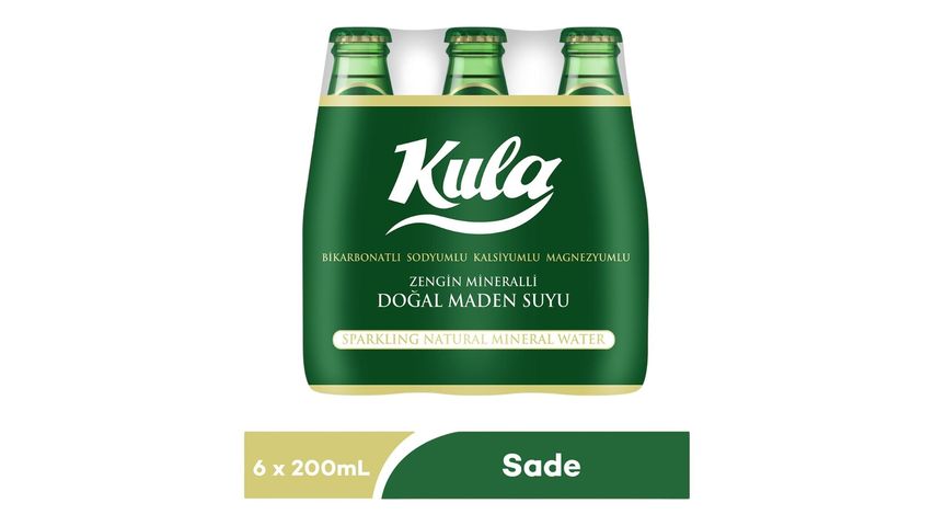 Kula Sade Maden Suyu 6 x 200 ml