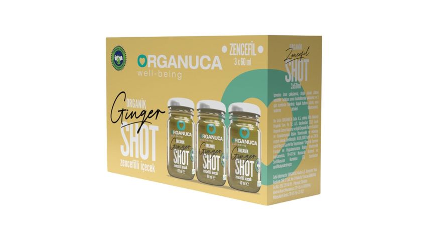 Organuca Zencefil Shot 3 x 60 ml