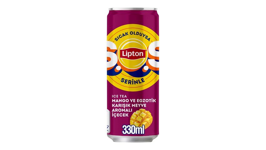 Lipton Ice Tea Mango Kutu 330 ml