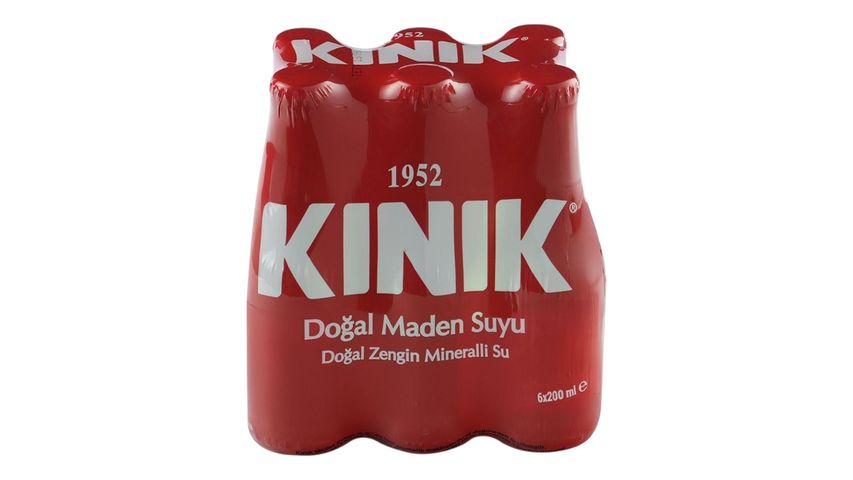 Kınık Sade Maden Suyu 6 x 200 ml