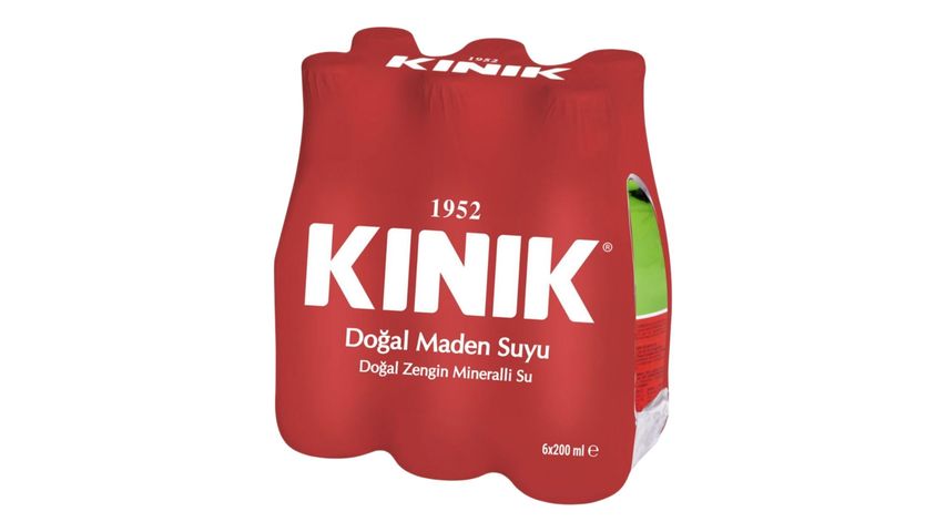 Kınık Sade Maden Suyu 6 x 200 ml