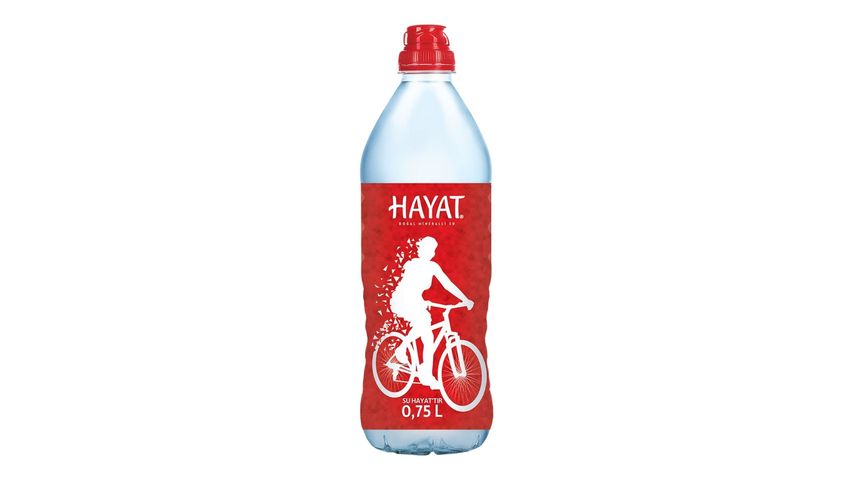 Hayat Doğal Mineralli Sporcu Kapak Su 750 ml
