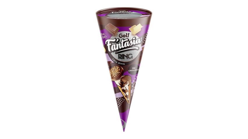 Golf Fantasia Tria Ring Üç Çikolatalı 130 ml