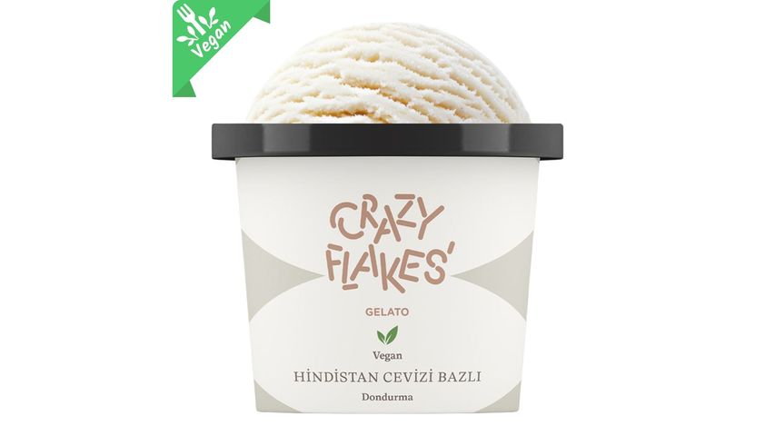 Crazy Flakes Gelato Vegan Coconut Ice Cream 180 ml
