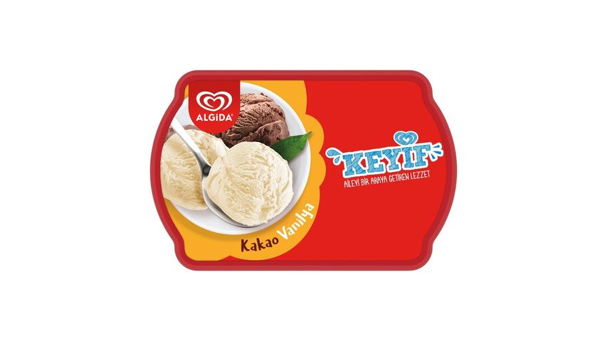 Algida Keyif Kakao Vanilya 750 ml