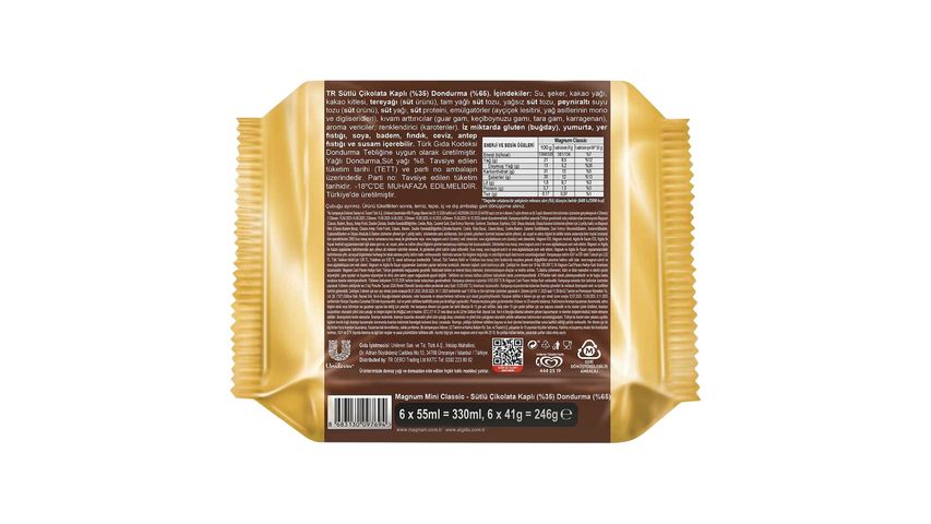 Algida Magnum Mini Classic 6-pack