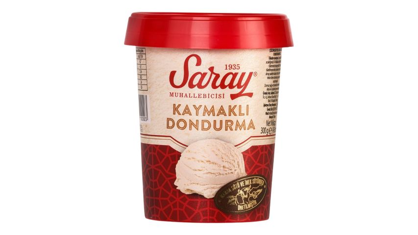 Saray Muhallebicisi Kaymaklı Dondurma 300 g
