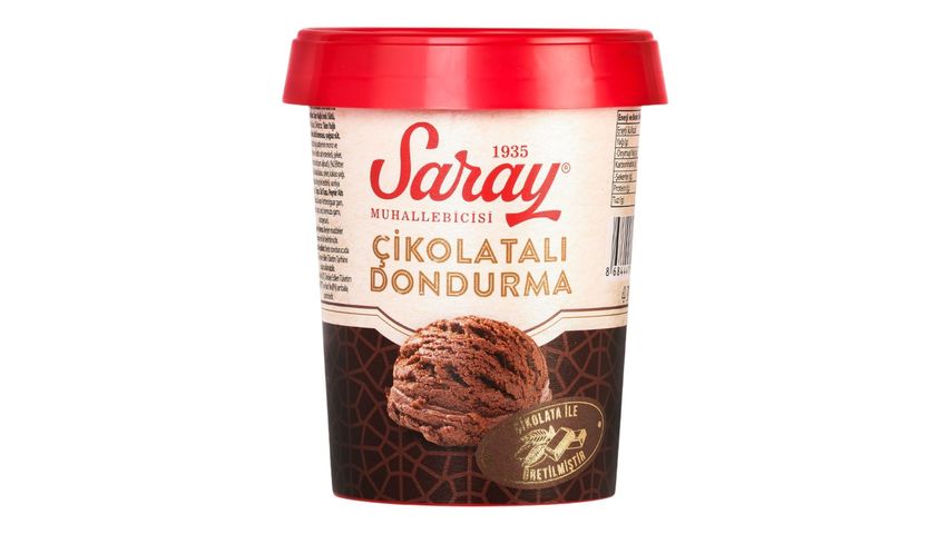 Saray Muhallebicisi Çikolatalı Dondurma 300 g