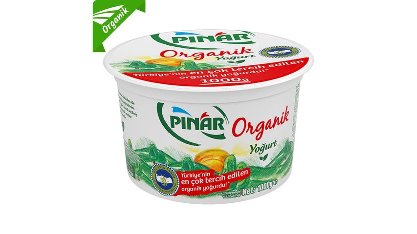 Pınar Organik Yoğurt 1000 g