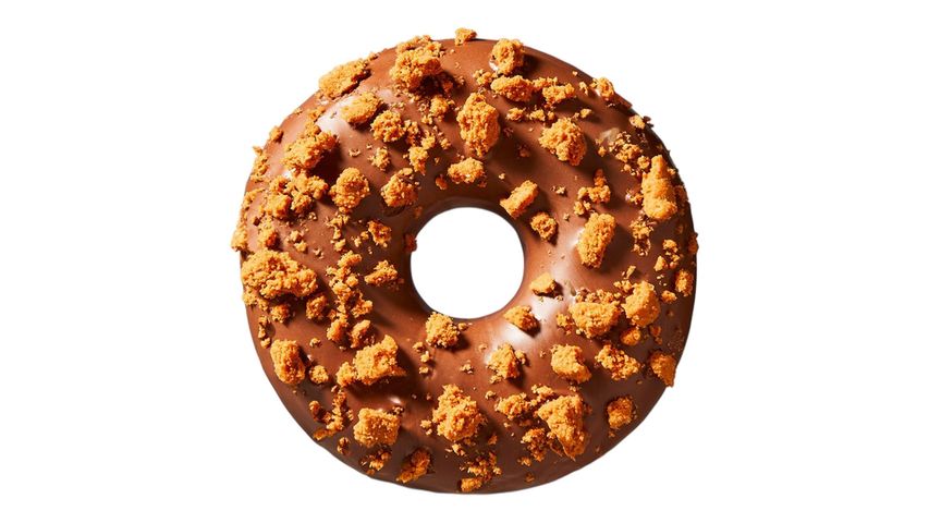 Donut Worry Be Happy Çikolatalı Bisküvi Dolgulu Donut 69 g